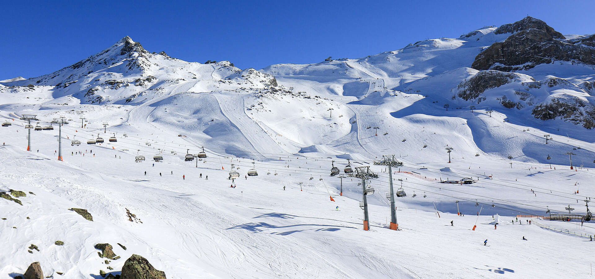 Skifahren in Samnaun Ischgl