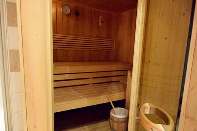 Sauna im Innenbereich im Nogglerhof