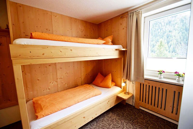 Stockbettzimmer im Nogglerhof 